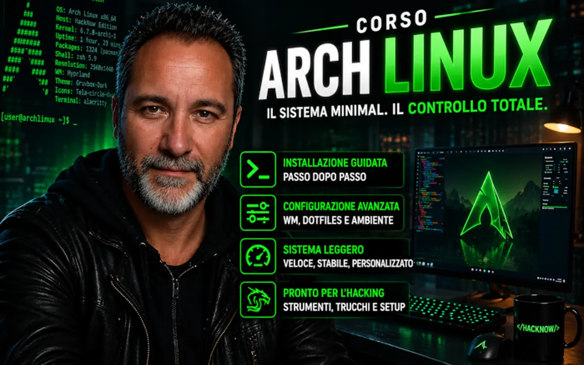 Download Arch Linux Completo – HackNow