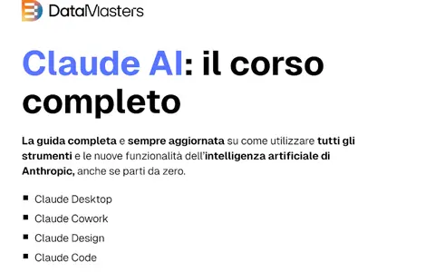 Download Claude AI: il corso completo – Data Masters