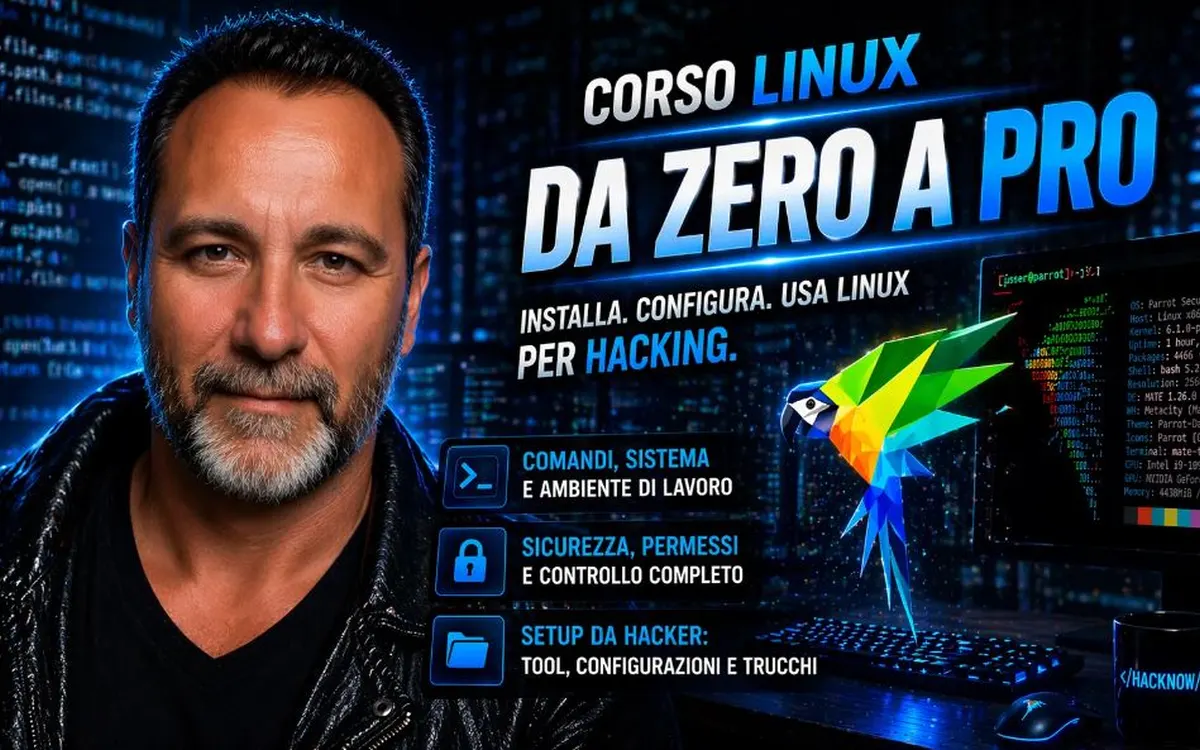 Download Corso Linux – HackNow.it