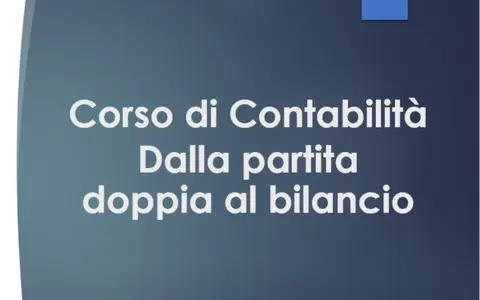 Download Dalla Partita Doppia al Bilancio – Giovanni Trizza