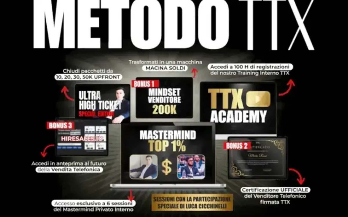 Download Il Metodo TTX© – Luca Cicchinelli