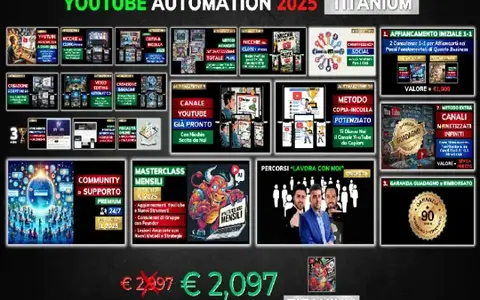 Download Miglior Business YouTube Automation 2025 TITANIUM – Mirco Delfino