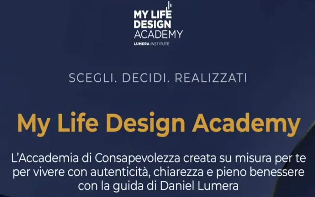 Download My Life Design Academy 3.0 – Daniel Lumera