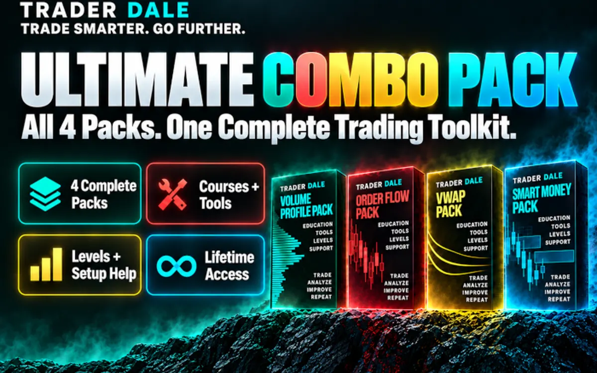 Download VP + OF + VWAP + SM Pack – Trader Dale